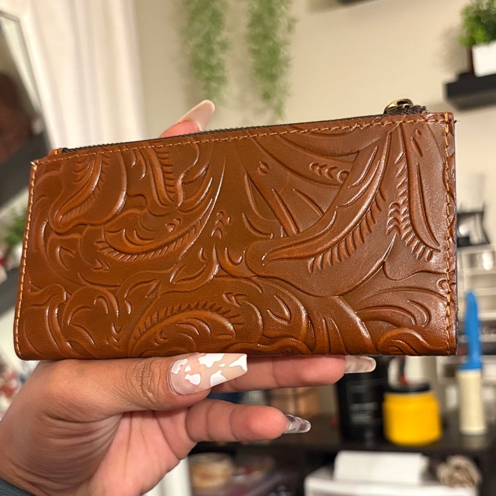 Patricia Nash Leather Wallet NWOT - Picture 3 of 9